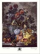 Jan van Huysum Still Life with Fruit and Flowers France oil painting artist